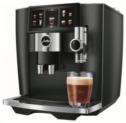 Ciśnieniowy automatyczny JURA J8 Twin Diamond Black (EA) czarny. Czarne ekspresy ciśnieniowe JURA. Za 8,889.00 zł.
