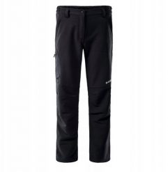 Hi-Tec SPODNIE LADY JATUNI BLACK L. Czarne spodnie dresowe damskie Hi-tec, bez wzorów, sportowe. Za 146.87 zł.