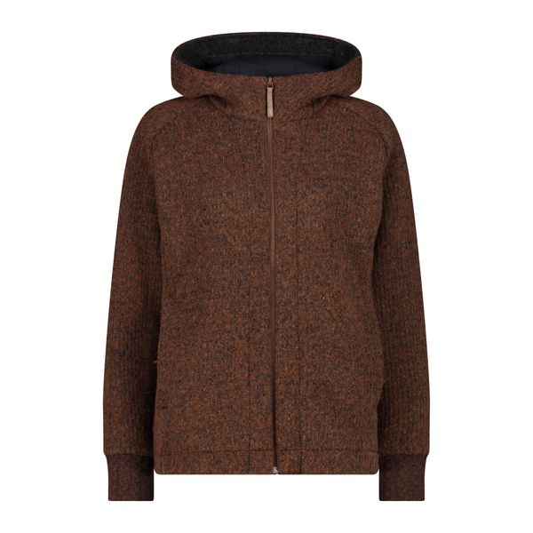 Bluza damska turystyczna CMP 34M0766. Brązowe bluzy damskie CMP, m, bez wzorów, z materiału, bez ramiączek, z kapturem. Za 505.95 zł.