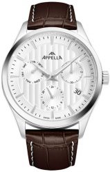 Zegarek damski Appella L70003.5B13QF brązowy. Brązowe zegarki damskie Acappella. Za 1,570.00 zł.