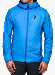 Kurtka ocieplana Black Diamond First Light Hybrid Hoody - drifter blue. Czarne kurtki męskie Black Diamond, m, bez wzorów, bez kaptura. Za 1,039.52 zł.