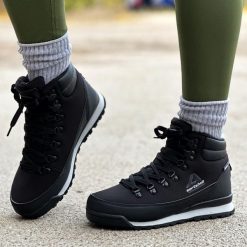 Czarne zimowe śniegowce damskie z membraną American Club Softshell Wt61/23. Czarne śniegowce damskie American CLUB, z materiału, bez zapięcia. Za 209.00 zł.