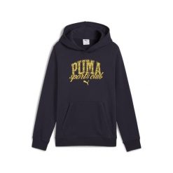 Młodzieżowa bluza z kapturem PUMA Class PUMA New Navy Blue. Niebieskia bluzy damskie Puma, m, bez wzorów, młodzieżowe, bez ramiączek, z kapturem. Za 203.40 zł.