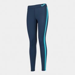 Legginsy do biegania damskie Joma Ascona długie. Niebieskie legginsy damskie Joma, bez wzorów. Za 301.00 zł.