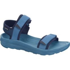 Sandały turystyczne męskie Lizard Sandal Trek. Niebieskie sandały męskie Lizard, bez wzorów, z gumy, bez zapięcia. Za 291.49 zł.