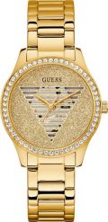 Zegarek Guess Zegarek damski Guess GW0605L2 złoty. Żółte zegarki damskie Guess, złote. Za 699.00 zł.