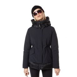 Kurtka zimowa damska Rossignol Stretch Flat. Czarne kurtki sportowe damskie Rossignol, na zimę, l, bez wzorów, bez ramiączek, bez kaptura, narciarskie. Za 1,079.00 zł.