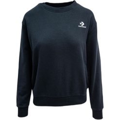 Bluza damskie Converse Foundation Crew. Czarne bluzy damskie Converse, m, bez wzorów, z bawełny, bez ramiączek, bez kaptura. Za 290.00 zł.