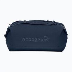 Torba podróżna NORRONA Norrøna Duffel 70. Niebieskie torby podróżne damskie NORRONA, bez wzorów, z materiału. Za 589.99 zł.