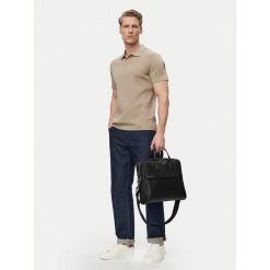 Torba na laptopa BOSS. Czarne torby na laptopa damskie Boss, bez wzorów. Za 961.99 zł.