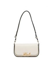KARL LAGERFELD Torebka A1W30039 Écru. Listonoszki damskie KARL LAGERFELD, bez wzorów, ze skóry, bez dodatków. Za 839.99 zł.