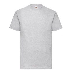 Koszulka Unisex Dla Dorosłych Valueweight Heather. Szare bluzki damskie fruit of the loom, xl, bez wzorów, sportowe, bez kołnierzyka, bez ramiączek. Za 48.99 zł.