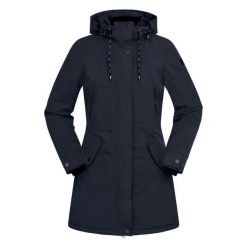 Wodoodporna parka dla kobiet ELT Ontario. Niebieskie parki damskie ELT, na zimę, l, bez wzorów, z elastanu, bez kaptura. Za 659.50 zł.