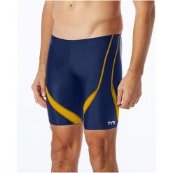Spodenki pływackie kąpielówki męskie TYR Alliance Jammer Swimsuit. Niebieskie kąpielówki męskie TYR, m, bez wzorów. Za 209.99 zł.