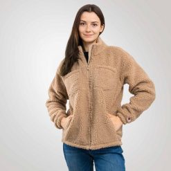 Champion Bluza polarowa damska Champion. Bluzy damskie Champion, bez wzorów, z polaru, bez ramiączek, bez kaptura. Za 369.00 zł.