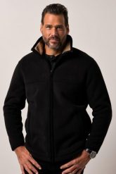 Męska Kurtka polarowa outdoor polar Level 4 stójka do rozm. 7XL. Niebieskie kurtki męskie JAY-PI, m, bez wzorów, z materiału, bez kaptura. Za 429.99 zł.