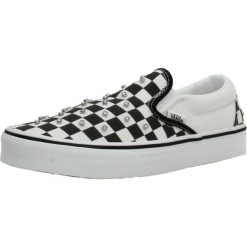 Buty VANS CLASSIC SLIP O Beżowy. Brązowe obuwie trekkingowe damskie Vans, z tkaniny, bez zapięcia. Za 354.99 zł.