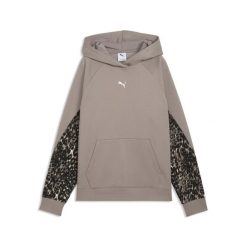 Damska bluza z kapturem PUMA Sport Animal PUMA. Czarne bluzy damskie Puma, l, bez wzorów, z bawełny, klasyczne, bez ramiączek, z kapturem. Za 249.00 zł.