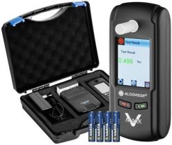 Alkomat elektrochemiczny AlcoVisor Mark V Plus (Black) z drukark�. Alkomaty Alcovisor. Za 2,048.69 zł.
