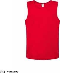 JHK SPORTARBM - T-shirt sportowy - czerwony M. Czerwone koszulki sportowe męskie JHK, m, bez wzorów, bez ramiączek. Za 14.21 zł.
