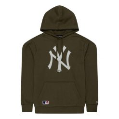 Bluza z kapturem New York Yankees Nos MLB Regular. Białe bluzy męskie New Era, m, bez wzorów, bez ramiączek, z kapturem. Za 255.05 zł.