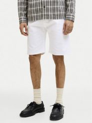 Jack & Jones Szorty materiałowe Rick Original 12290839 Biały Regular Fit. Białe szorty męskie Jack & Jones, bez wzorów, z materiału. Za 89.99 zł.
