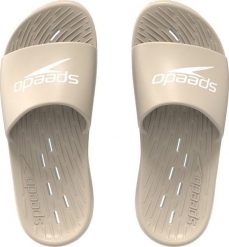Speedo Damskie klapki plażowe basenowe Speedo Slides One Piece Af rozmiar 38. Klapki damskie Speedo, bez wzorów, sportowe, bez obcasa, bez zapięcia. Za 82.31 zł.