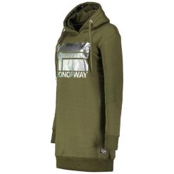 Długa bluza damska z kapturem Geographical Norway Fabienne Red DB Lady czerwona. Zielone bluzy damskie Geographical Norway, bez wzorów, sportowe, bez ramiączek, z kapturem. Za 119.00 zł.