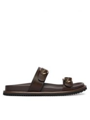 Blauer Klapki S6BLOOM03/LEA Brązowy. Brązowe klapki damskie Blauer, bez wzorów, ze skóry, bez obcasa, bez zapięcia. Za 559.99 zł.