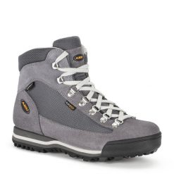 Buty trekkingowe damskie AKU Ultra Light Micro GTX. Brązowe obuwie trekkingowe damskie Aku, ze skóry, bez zapięcia. Za 838.91 zł.