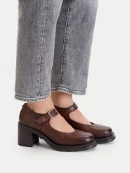 G-Star Raw Czółenka CEO-WI34-TRUST-01 Brązowy. Brązowe czółenka damskie G-Star, bez wzorów, ze skóry, retro, bez obcasa, bez zapięcia. Za 299.99 zł.