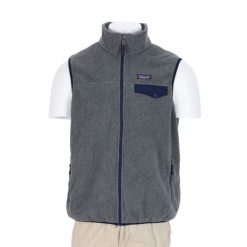 Second life - Patagonia kurtka polarowa męska Synchilla Snap-T - Jak nowy. Szare kurtki męskie Patagonia, l, bez wzorów, z materiału, wizytowe, bez kaptura. Za 255.56 zł.