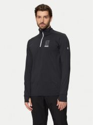 Brunotti Bluza 2421240077 Czarny Reglan Fit. Czarne bluzy męskie Brunotti, l, bez wzorów, z bawełny, bez ramiączek, bez kaptura. Za 159.99 zł.