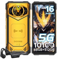 Smartfon DooGee DOOGEE S200X VIP 5G 12 36 GB / 512 GB Żółty Golden Guardian. Żółte smartfony DOOGEE. Za 1,489.00 zł.