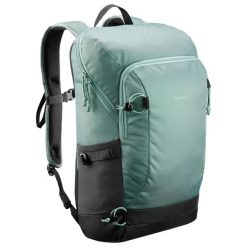 Plecak turystyczny Quechua NH500 20 litrów. Zielone plecaki męskie QUECHUA, bez wzorów, z materiału, klasyczne. Za 119.99 zł.