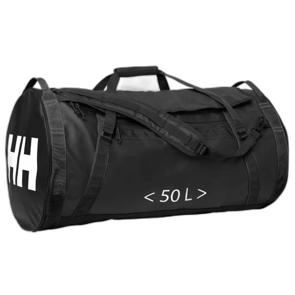 Torba sportowa podróżna dla dorosłych Helly Hansen Duffel Bag 2. Czarne torby na ramię męskie Helly Hansen, z materiału, przez ramię. Za 458.35 zł.