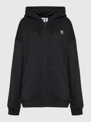 Adidas Bluza Essentials IY9621 Czarny Loose Fit. Czarne bluzy damskie Adidas, m, bez wzorów, z bawełny, bez ramiączek, bez kaptura. Za 189.99 zł.