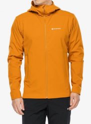 Kurtka softshell Montane Khamsin Hoodie. Brązowe kurtki męskie Montane, m, bez wzorów, z materiału, bez kaptura. Za 654.49 zł.