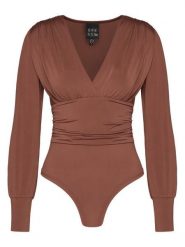 ACCESS FASHION Body 54-2018-324 Brązowy Slim Fit. Brązowe body ACCESS FASHION, bez wzorów, z syntetyku. Za 319.99 zł.
