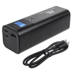 Mobilna bateria Power Bank Maclean, 24600mAh, Power Delivery (PD) 140W, Fast/Quick/Super Charge, 88,56Wh, 2x Typ-C, USB, MCE335. Powerbanki Maclean. Za 512.99 zł.