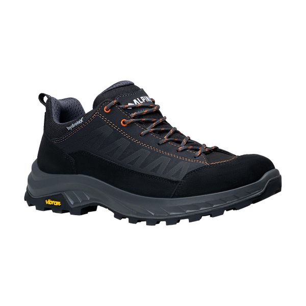 Buty trekkingowe męskie Alpinus Kominite Low Hydrotex, Vibram. Czarne trekkingi męskie Alpinus, bez zapięcia. Za 459.00 zł.