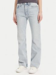 Calvin Klein Jeans Jeansy Authentic J20J225125 Niebieski Bootcut Fit. Niebieskie jeansy damskie Calvin Klein Jeans, bez wzorów, z bawełny. Za 289.99 zł.