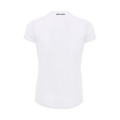 T-shirt damski TIE-BREAK. Białe t-shirty damskie Head, l, bez wzorów, sportowe, bez kołnierzyka, bez ramiączek. Za 183.65 zł.