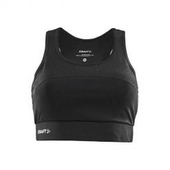 Koszulka treningowa damska Craft 1907370999000. Czarne bluzki damskie Craft, xl, bez wzorów, z poliesteru, sportowe, bez kołnierzyka, bez ramiączek. Za 148.00 zł.