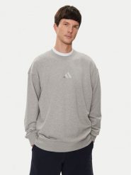 Adidas Bluza ALL SZN French Terry IY4151 Szary Loose Fit. Szare bluzy męskie Adidas, m, bez wzorów, z bawełny, bez ramiączek, bez kaptura. Za 189.99 zł.