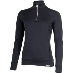 Damska bluza merino WARMINA. Szare bluzy damskie LASTING, xl, bez wzorów, z dzianiny, klasyczne, bez ramiączek, bez kaptura. Za 995.75 zł.