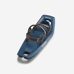 Rakiety śnieżne duża rama Quechua Easy SH100 mountain - L. Brązowe buty zimowe męskie QUECHUA, na zimę, bez wzorów, z materiału, bez obcasa, bez zapięcia. Za 249.99 zł.