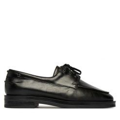 Półbuty Balagan. Czarne półbuty damskie BALAGAN, bez wzorów, bez obcasa, na płaskiej podeszwie, bez zapięcia. Za 729.99 zł.