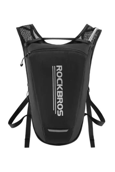 Plecak rowerowy Flexpack 2L. Czarne plecaki męskie ROCKBROS, bez wzorów, z nylonu, sportowe. Za 169.99 zł.