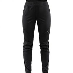 Spodnie treningowe męskie Craft Glide. Czarne spodnie sportowe męskie Craft, m, bez wzorów, z dresówki, na fitness i siłownię. Za 601.00 zł.